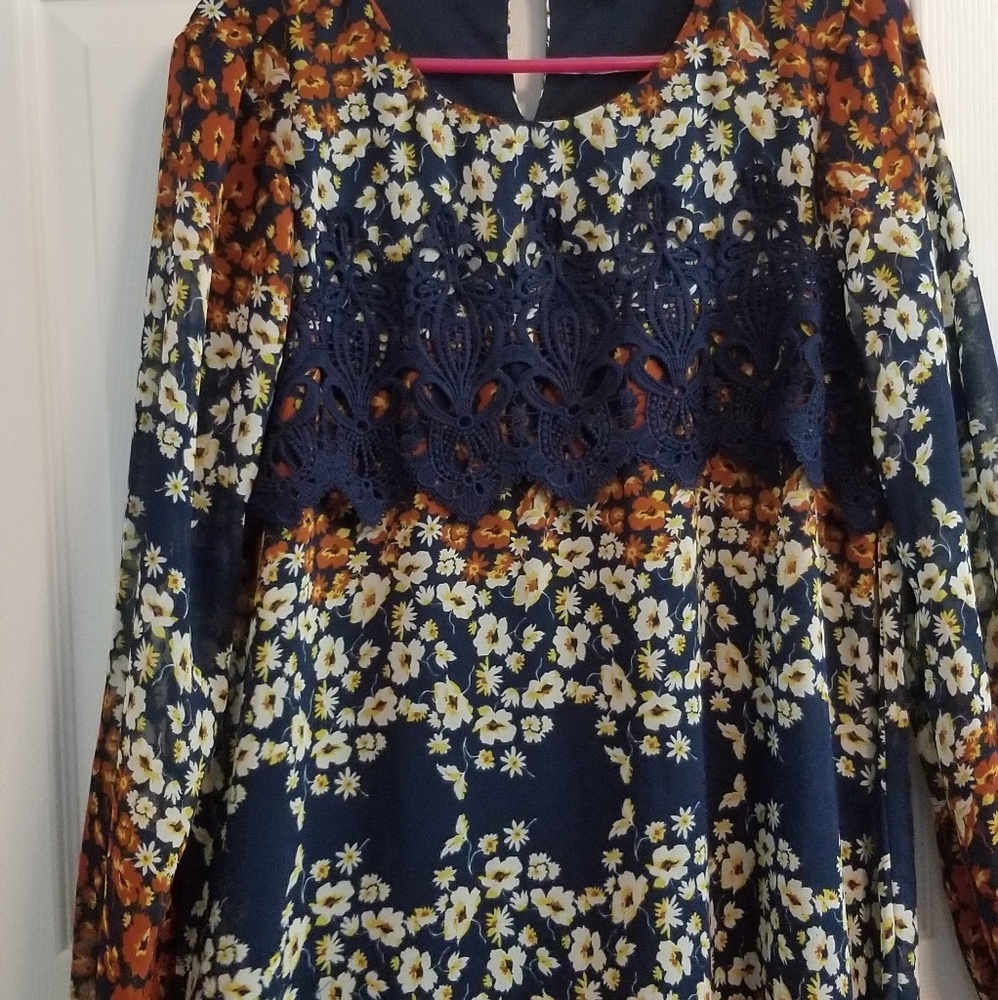 AS U WISH floral dress